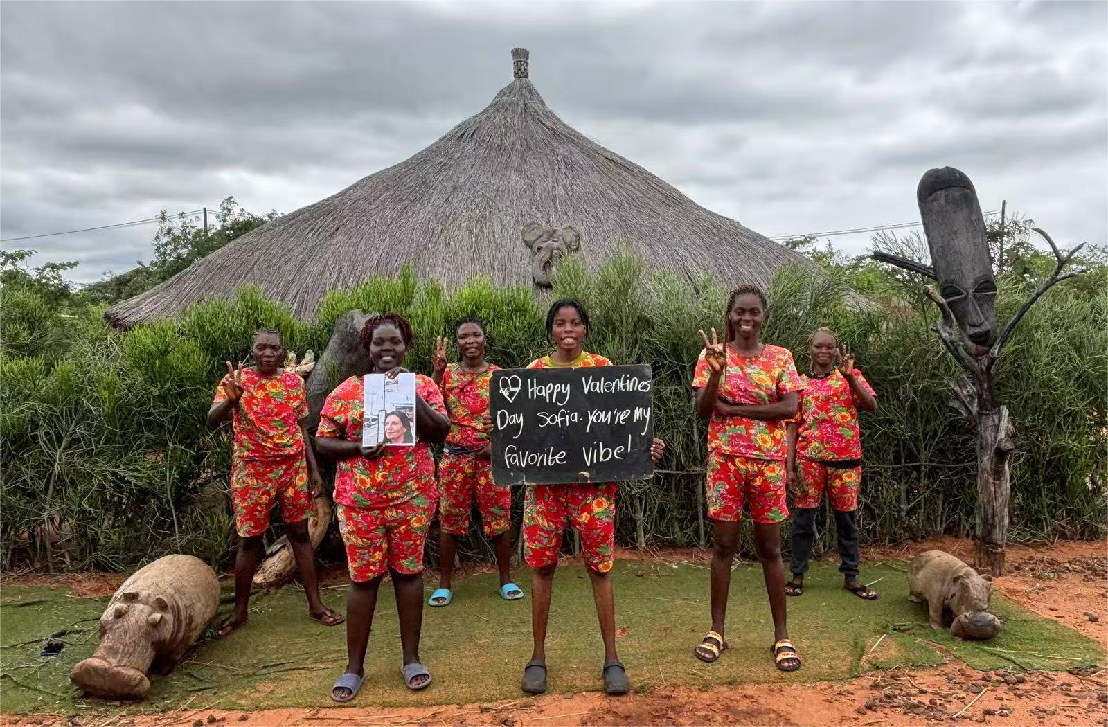 Valentine's Day greeting video from Africa - Image 12