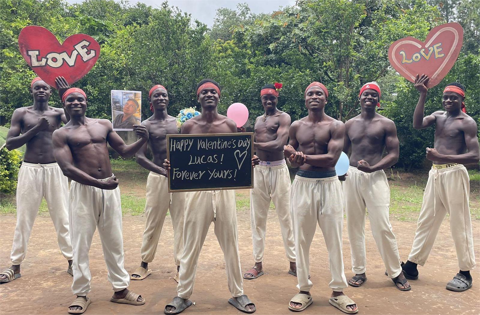 Valentine's Day greeting video from Africa - Image 4