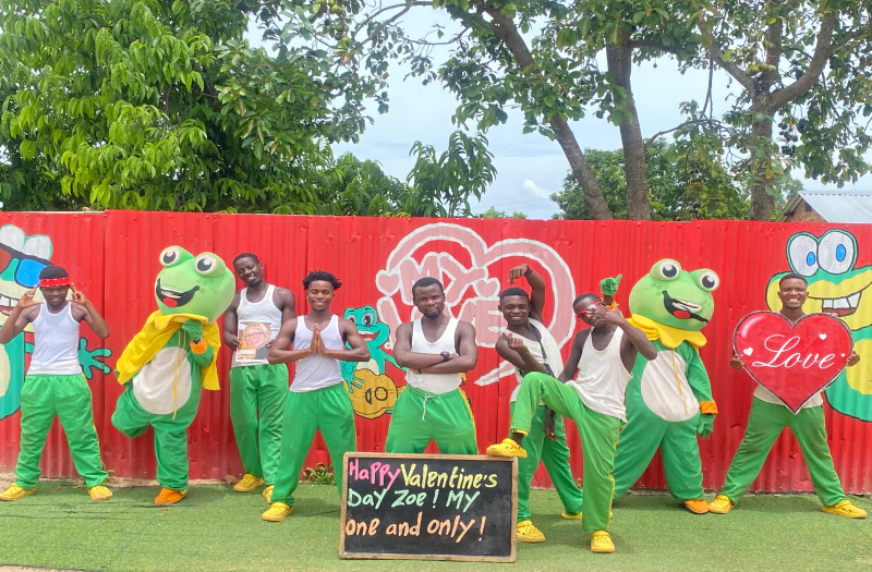 Valentine's Day greeting video from Africa - Image 7